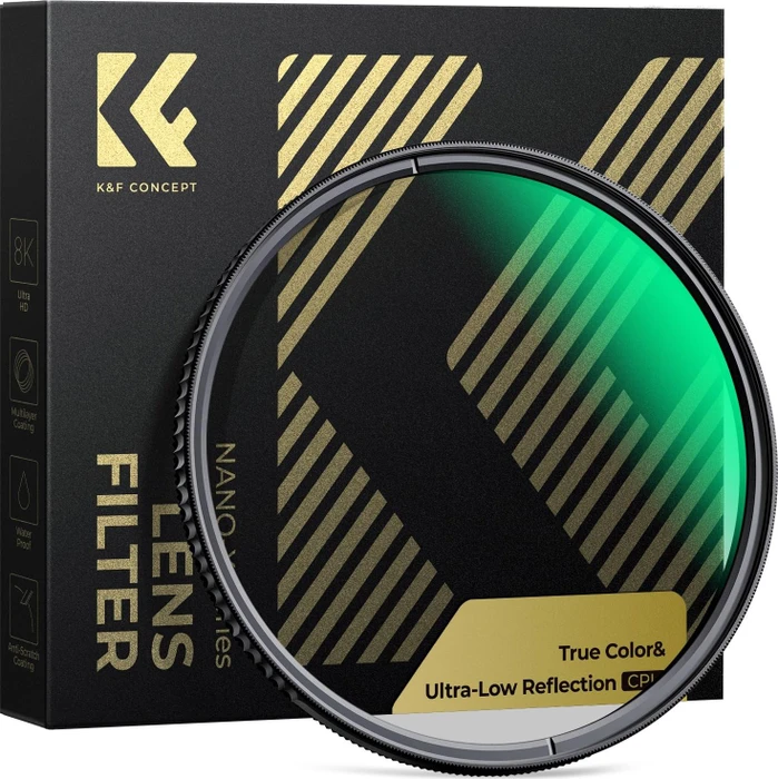 K&F Concept Nano-X CPL 2in1 True Color & Ultra-Low Reflection Filter