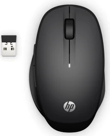 HP Dual Mode Mouse 300 schwarz, USB/Bluetooth (6CR71AA)