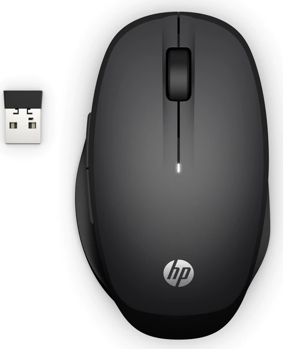 HP Dual Mode Mouse 300 schwarz, USB/Bluetooth