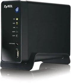 Zyxel NSA310, 256MB RAM, 1x RJ-45 1000Base-T, 2x USB-A 2.0