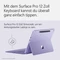 Microsoft Surface Pro 12" Keyboard Slim Pen 2 Bundle mit Copilot-Taste, violett, DE Vorschaubild