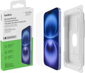 Belkin ScreenForce Tempered Glass Treated Screen Protector für Apple iPhone 15 Plus