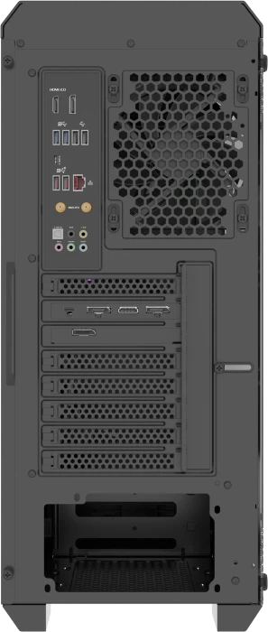 Genesis Irid 505F, Glasfenster