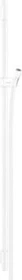 Hansgrohe Unica Brausestange S Puro 90cm mit Isiflex Brauseschlauch 160cm mattweiß