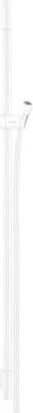 Hansgrohe Unica Brausestange S Puro 90cm mit Isiflex Brauseschlauch 160cm mattweiß