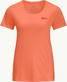 Jack Wolfskin Tech Funktionsshirt kurzarm guave (Damen)