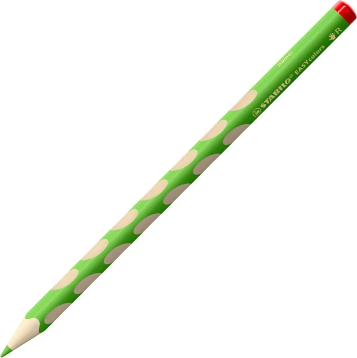 STABILO EASYcolors Buntstift gelbgrün, Rechtshänder, 12er-Pack