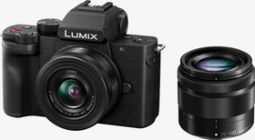 Panasonic Lumix DC-G100 mit Objektiv Lumix G Vario 12-32mm 3.5-5.6 ASPH OIS und Lumix G Vario 35-100mm 4.0-5.6 OIS