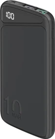 Wentronic Goobay Schnelllade-Powerbank 10000mAh schwarz