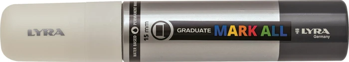 Lyra Graduate Mark All Permanentmarker 15mm weiß