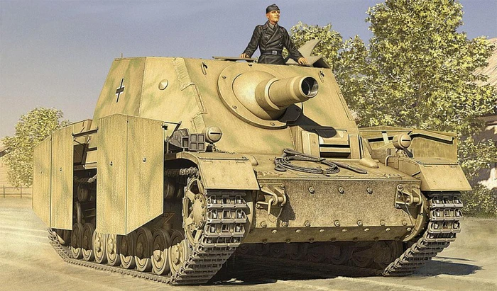 HobbyBoss German SturmPanzerIV early Sd.Kfz.166 Brummbar