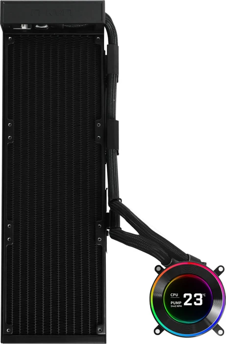 Lian Li HydroShift II LCD-C 360N Fanless, schwarz