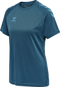 hummel Core XK Funktionsshirt kurzarm blue coral (Damen)