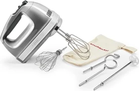 KitchenAid 5KHM9212ECU Artisan Handmixer kontur silber