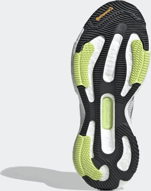adidas Solar Glide 5 cloud white/silver metallic/pulse lime (Damen)
