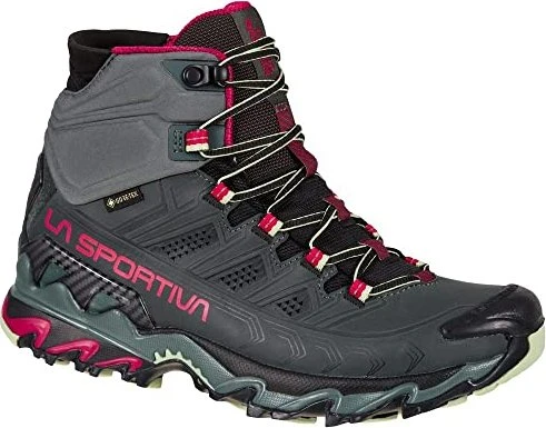 La Sportiva Ultra Raptor II Mid Leather GTX charcoal/cerise (Damen)
