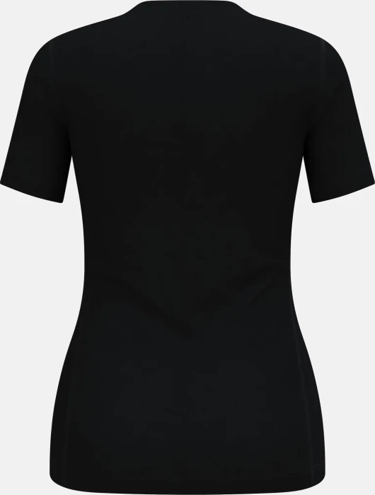 Odlo Natural Merino 200 Baselayer Funktionsshirt kurzarm schwarz (Damen)