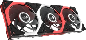 ASUS ROG Eurux GR120 ARGB, Reverse, schwarz, Triple Pack, 120mm, 3er-Pack