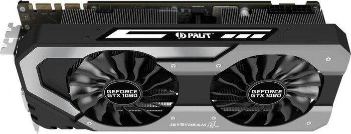 Palit GeForce GTX 1080 JetStream, 8GB GDDR5X, DVI, HDMI, 3x DP