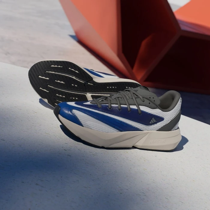 adidas Lightblaze cloud white/dark blue/grey six
