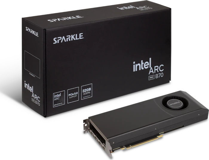 Sparkle Arc Pro B70 Blower, SBP70W-32G, 32GB GDDR6, 4x DP