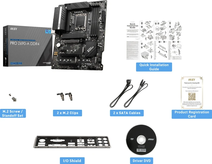 MSI PRO Z690-A DDR4 (Intel 1700)