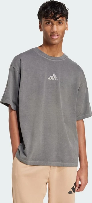 adidas ALL SZN Washed T-Shirt kurzarm schwarz (Herren)