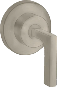 Hansgrohe Axor Citterio Absperrventil Unterputz mit Hebelgriff brushed nickel