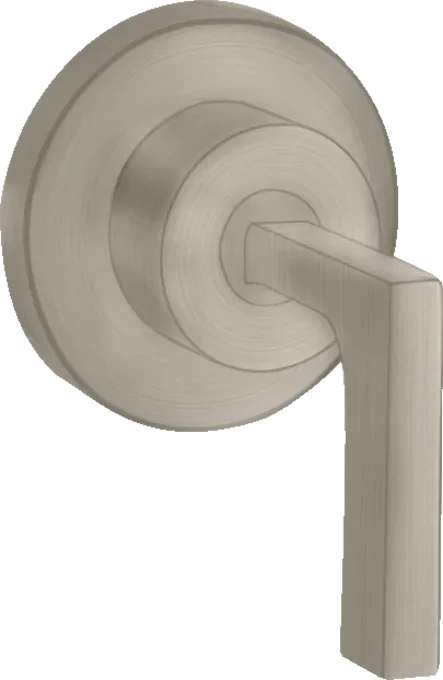 Hansgrohe Axor Citterio Absperrventil Unterputz mit Hebelgriff brushed nickel