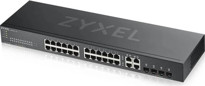 Zyxel GS1920 Rackmount Gigabit Smart Switch, 24x RJ-45, 4x RJ-45/SFP