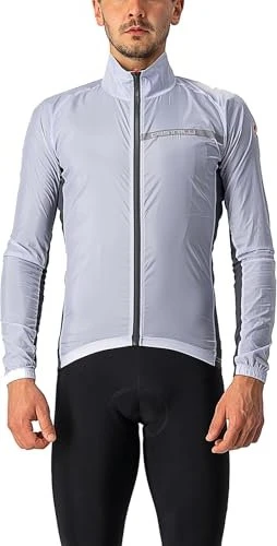 Castelli Squadra Stretch Fahrradjacke silver grey/dark grey (Herren)