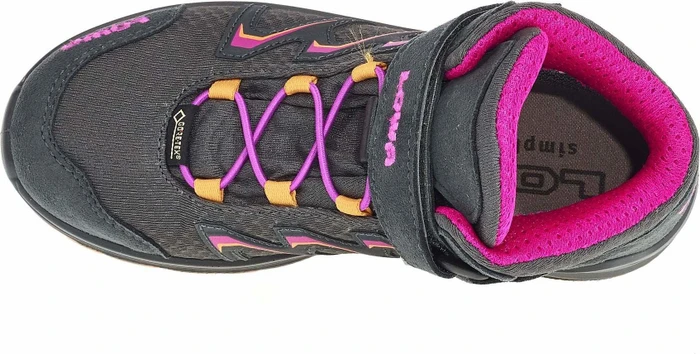 Lowa Maddox GTX Mid graphit/mandarine (Junior)