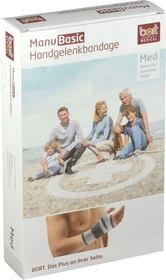 Bort Medical ManuBasic Handgelenkbandage rechts Größe L beige, 1 Stück