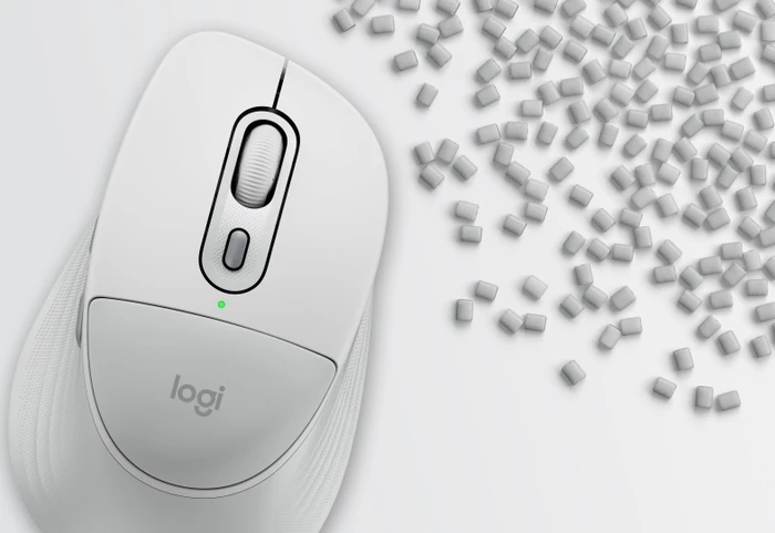 Logitech Signature Comfort Plus M850 L, Off-White, Logi Bolt, USB/Bluetooth