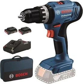 Bosch Professional GSB 18V-25 Akku-Schlagbohrschrauber inkl. Tasche + 2 Akkus 2.0Ah