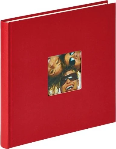 Walther Design Buch Fotoalbum Fun 25x26 rot
