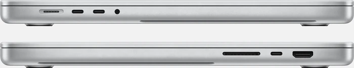 Apple MacBook Pro 16.2", silber, M1 Pro - 10 Core CPU / 16 Core GPU, 32GB RAM, 512GB SSD, DE [2021]