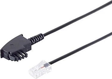 S-Conn Anschlusskabel TAE-F-Stecker / RJ-45 Stecker 2m