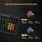 ASUS TUF Gaming K3 Gen II, LEDs RGB, TUF Optical-Mech RED Linear, USB, ES Vorschaubild