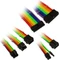 Kolink Core Adept Braided Cable Extension Kit, Rainbow Vorschaubild