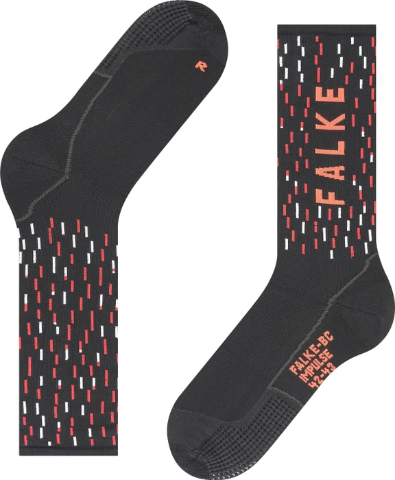Falke BC Impulse Fahrradsocken schwarz