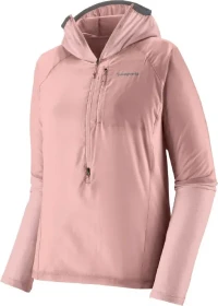 Patagonia Airshed Pro Pullover Laufjacke fuzzy mauve (Damen)