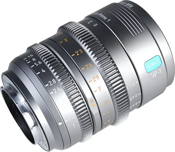 Sirui Vision Prime 1 35mm T1.4 Full-Frame Cine für Sony E grau