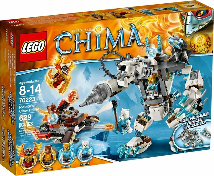 LEGO Legends of Chima Modelle - Icebites Eisbär-Mech