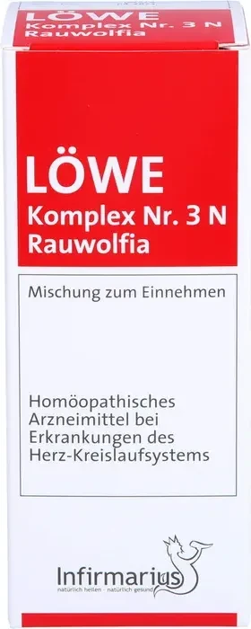 Infirmarius Löwe-Komplex Nr. 3 N Rauwolfia Tropfen