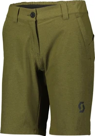 Scott Trail Flow Pro Fahrradhose kurz fir green (Damen)