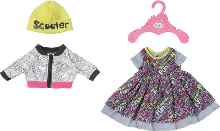 Zapf creation BABY born Mode - E-Scooter Outfit 43cm