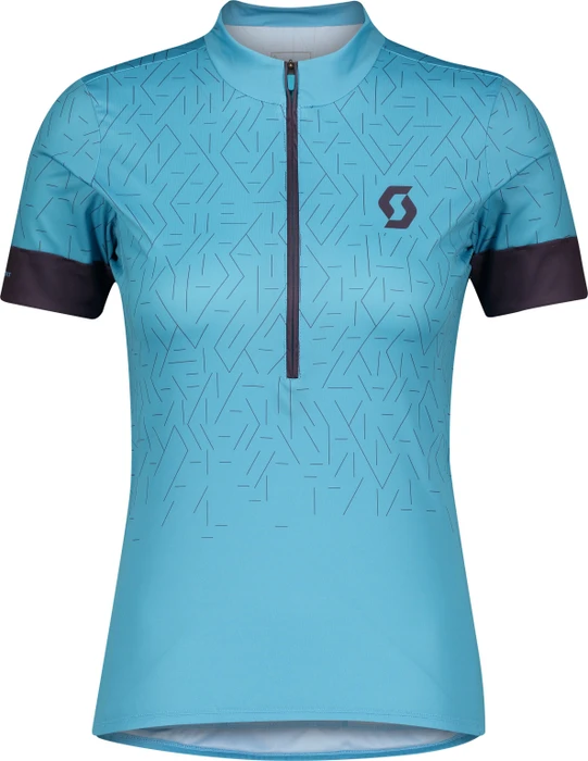 Scott Endurance 20 Trikot kurzarm breeze blue/dark purple (Damen)