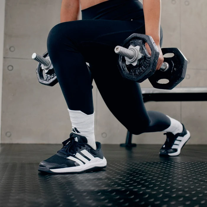 adidas Dropset Base core black/cloud white/lucid red (Damen)