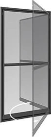 Windhager IS Expert Fliegengitter-Pendeltür 100x210cm anthrazit